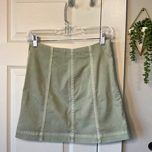 Wild Fable Sage Denim Skirt Size 8